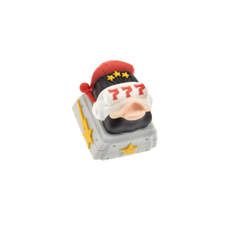 Ducky x Hotkeys Ducky League Lucky Keycap - أكسسوار لوحة مفاتيح